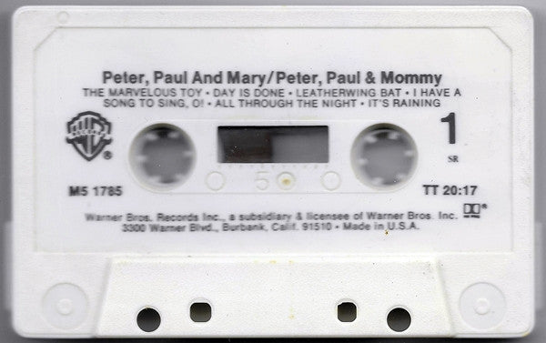 Peter, Paul And Mary* : Peter, Paul And Mommy (Cass, Album)