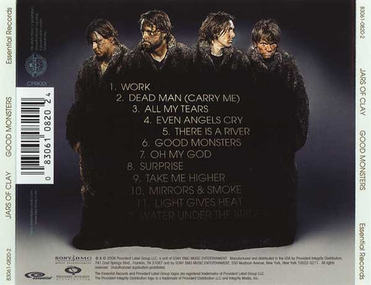 Jars Of Clay : Good Monsters (CD, Album)
