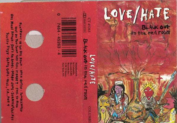 Love/Hate : Black Out In The Red Room (Cass, Album, Dol)