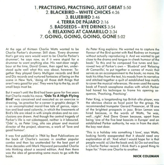 The Charlie Watts Quintet : From One Charlie (CD, Album, Ltd + Box, Sig)