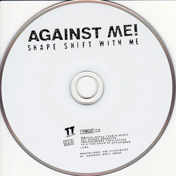 Against Me! : Shape Shift With Me (CD, Album)