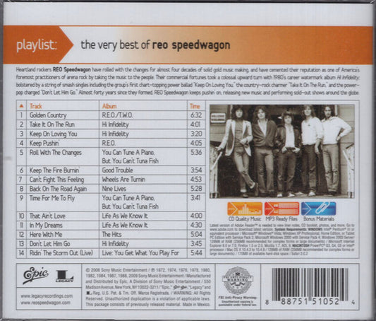 REO Speedwagon : Playlist: The Very Best Of REO Speedwagon (CD, Comp, Enh, RE)