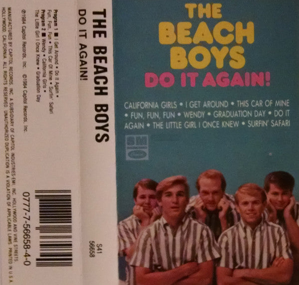 The Beach Boys : Do It Again! (Cass, Comp, RE)