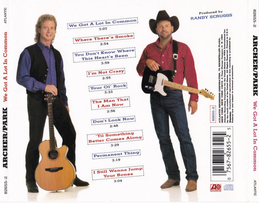 Archer/Park : We Got A Lot In Common (CD, Album)