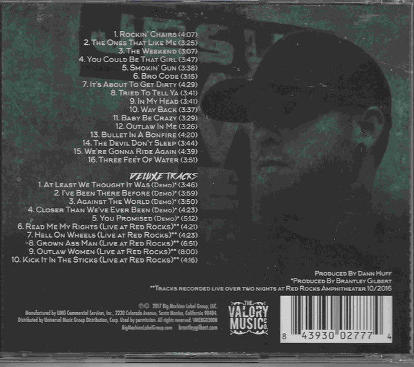 Brantley Gilbert : The Devil Don't Sleep (2xCD, Album, Dlx)