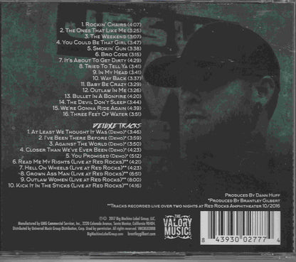 Brantley Gilbert : The Devil Don't Sleep (2xCD, Album, Dlx)