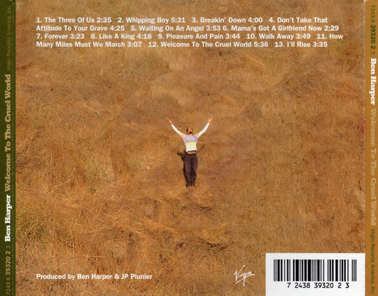 Ben Harper : Welcome To The Cruel World (CD, Album, RP)