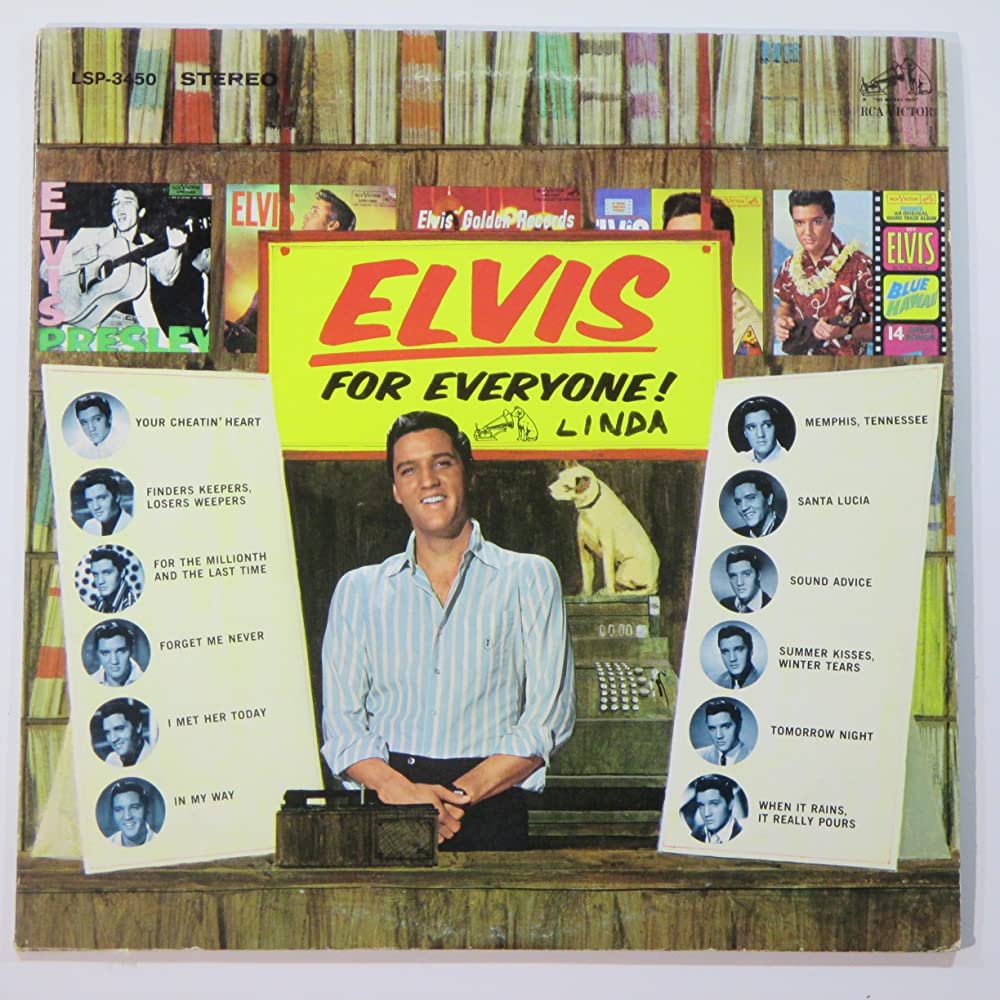 Elvis Presley - Elvis For Everyone LP