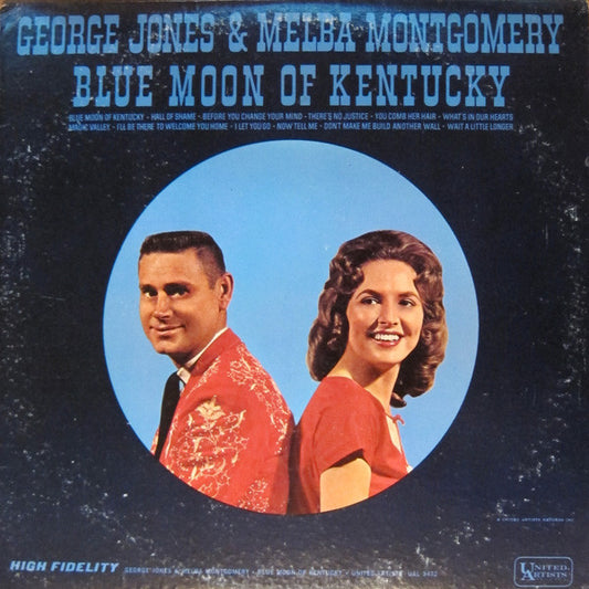 George Jones & Melba Montgomery - Blue Moon Of Kentucky LP