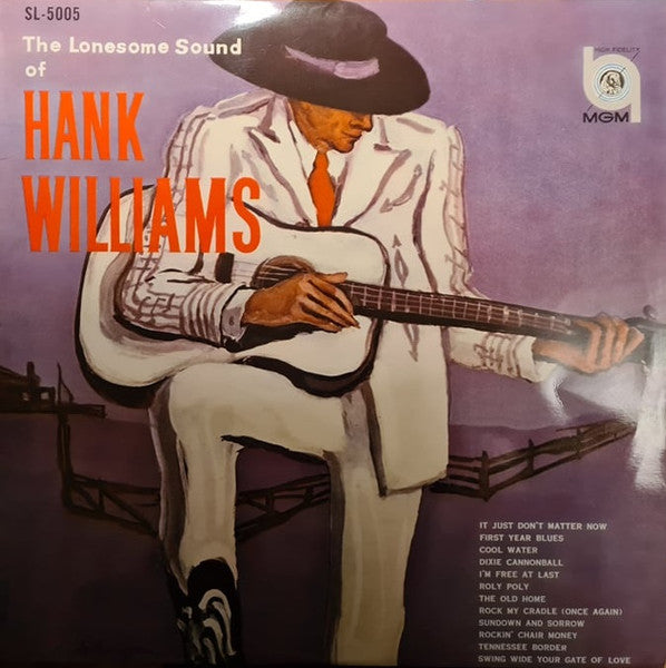 Hank Williams - The Lonesome Sound Of Hank Williams LP