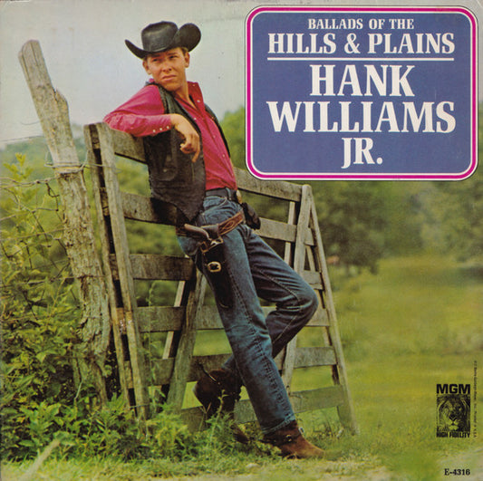 Hank Williams Jr. - Ballads Of The Hills & Plains LP