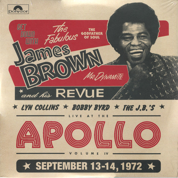 James Brown - Get Down With James brown: Live At The Apollo Vol. IV 2LP