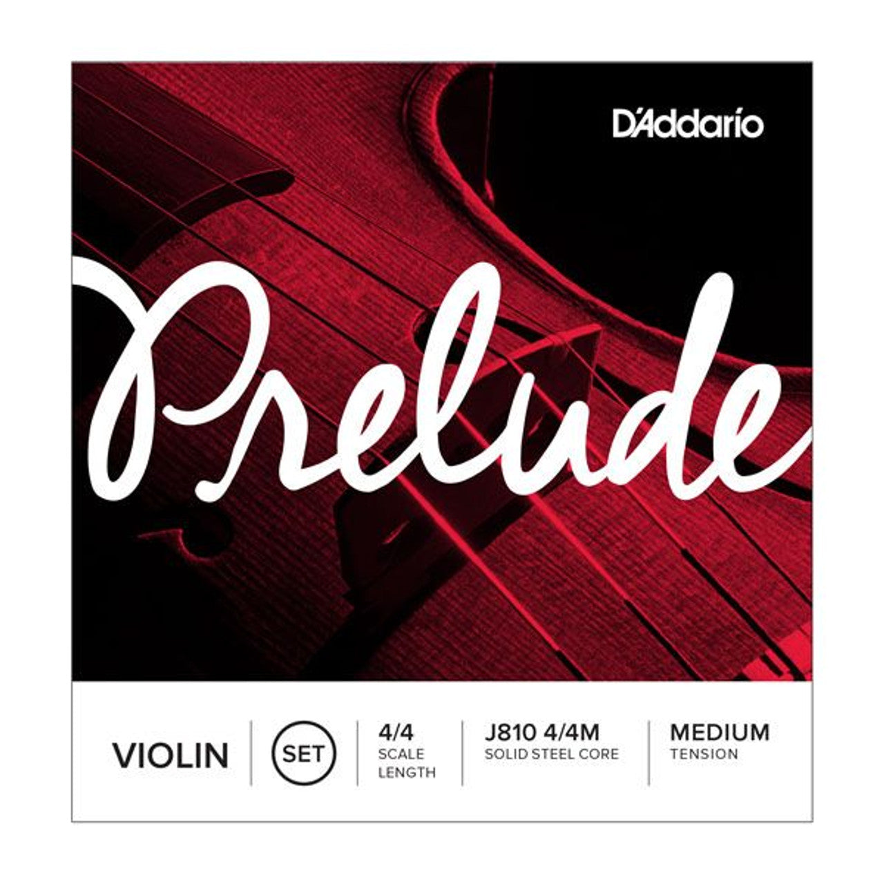 D'addario Violin String Medium Tension