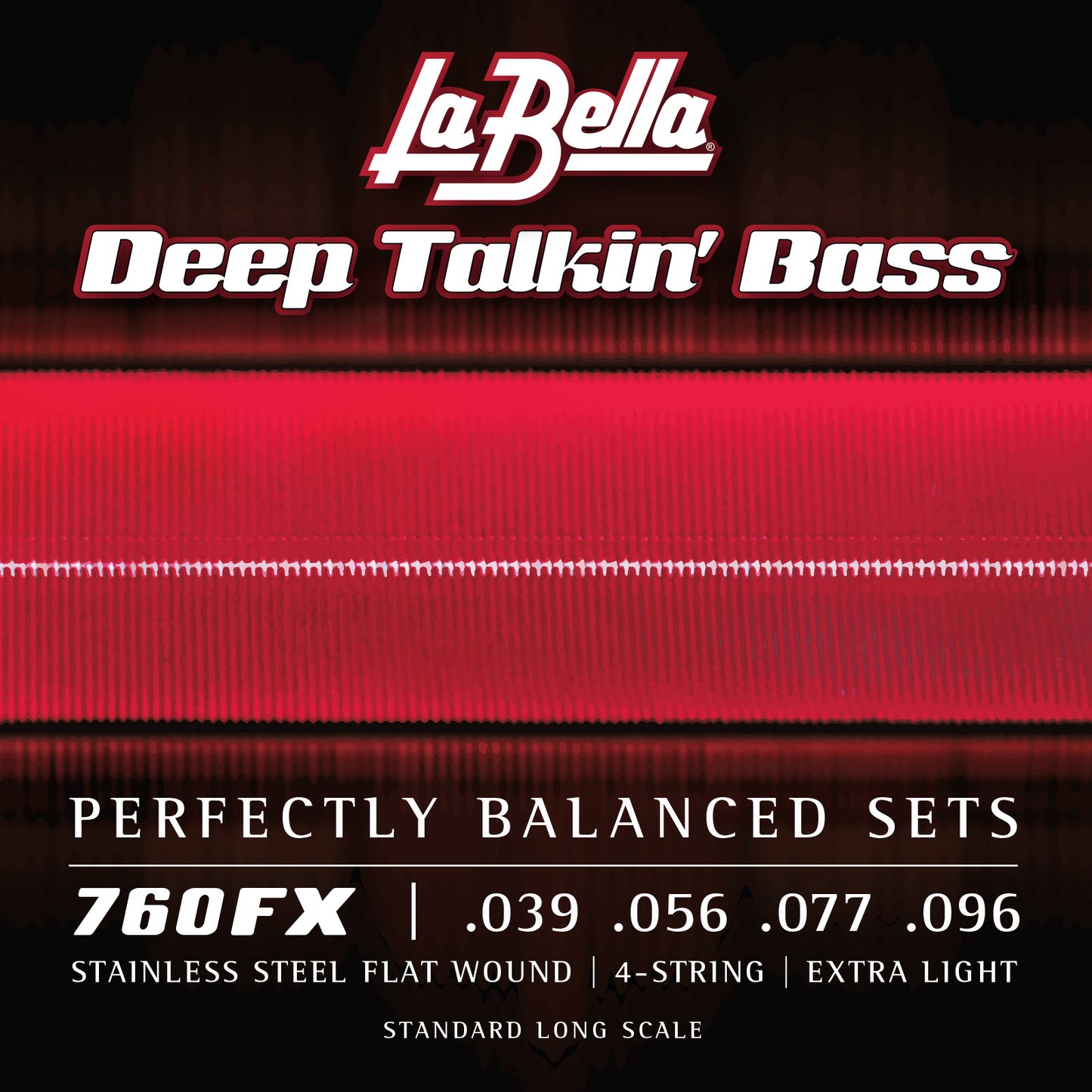 Labella Steel 760FX Extra Light Bass Strings
