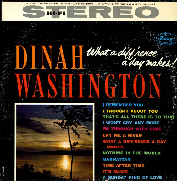 Dinah Washington - What A Difference A Day Makes! LP
